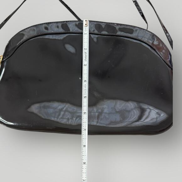 Vintage Koret “Korettalak” Black Patent Shoulder Bag – Mid Century 1950s–60s - Picture 10 of 11